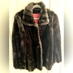 Vintage Mar Del by Rice faux fur coat